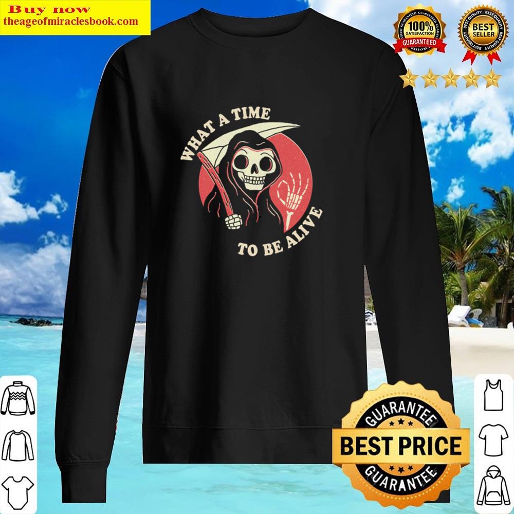 What A Time To Be Alive Pullover Shirt Sweater