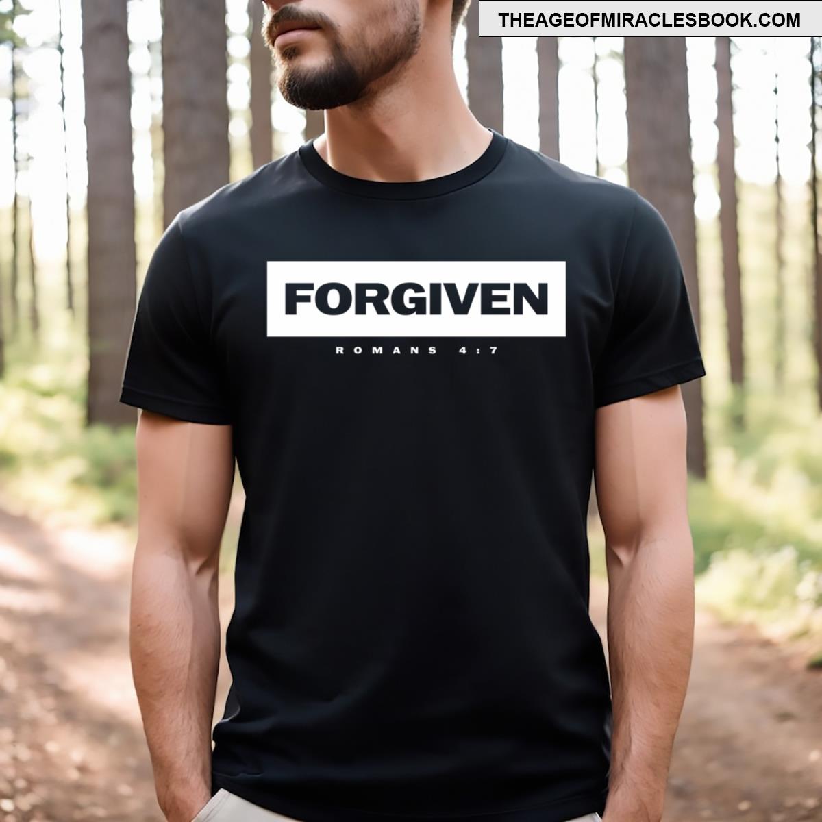 Forgiven Romans 47 T-shirt