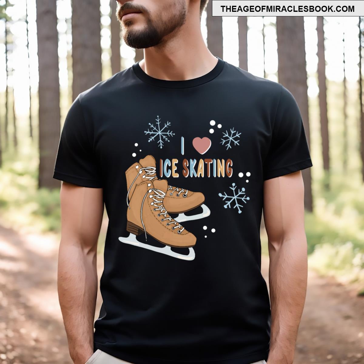 I Heart Ice Skating T-shirt